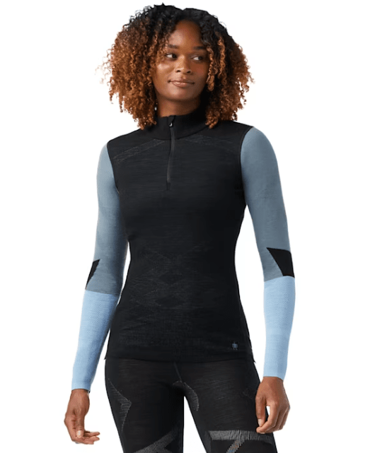 Smartwool Women's Intraknit Thermal Merino Base Layer 1/4 Zip