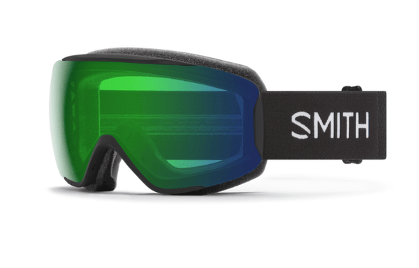 Smith Moment Black with ChromaPop Everyday Green Mirror Lens