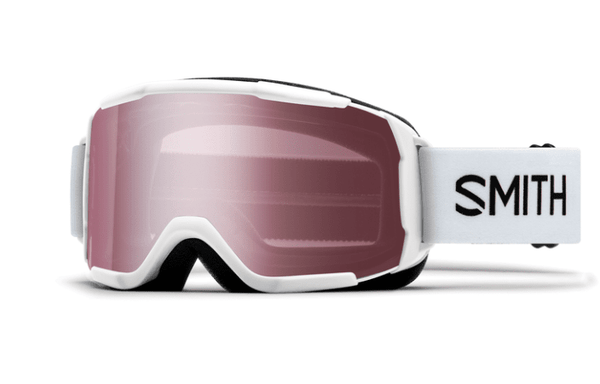 Smith Kids Daredevil Goggles White with Ignitor Mirror Lens