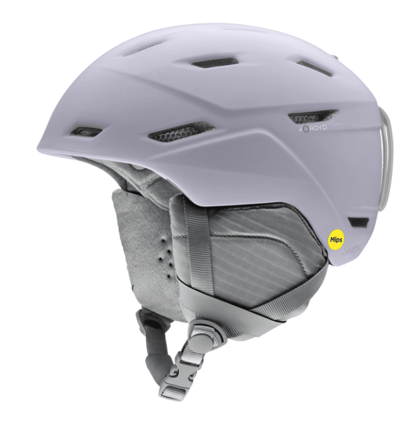 Smith Women's Mirage Mips Helmet Lunar Fog