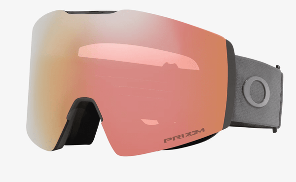 Oakley Fall Line L Goggles Matte Forged Iron with Prizm Rose Lens