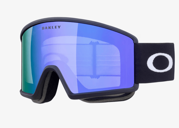 Oakley Target Line L Goggles Matte Black with Violet Iridium Lens