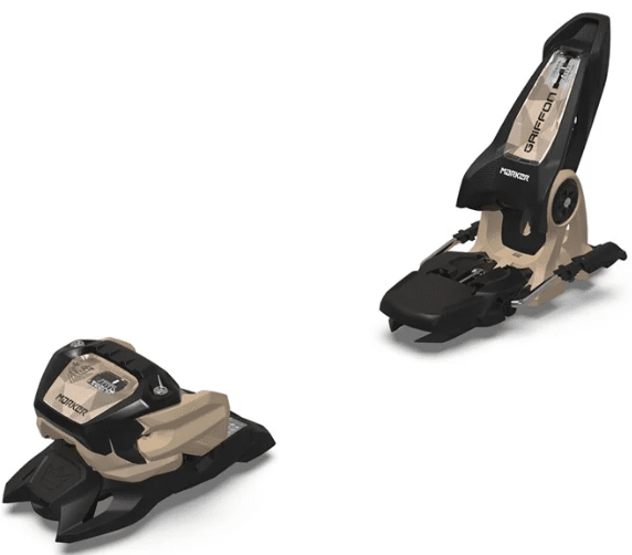 Marker Griffon 13 Bindings with 100mm Brakes - Black/Tan