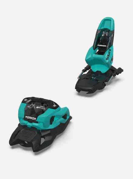 Marker Squire 11 Bindings with 100mm Brakes - Black/Teal