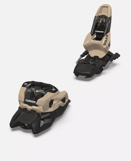 Marker Squire 11 Bindings with 90mm Brakes - Black/Tan