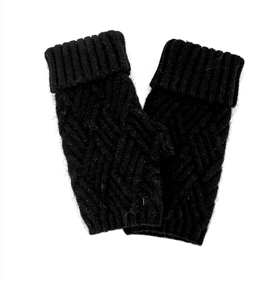 Mitchie's Matchings Women's Knit Fingerless Gloves