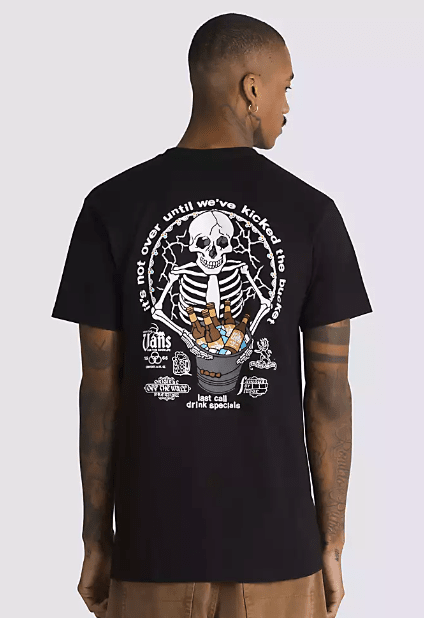 Vans Men's Bucket List Halloween T-Shirt