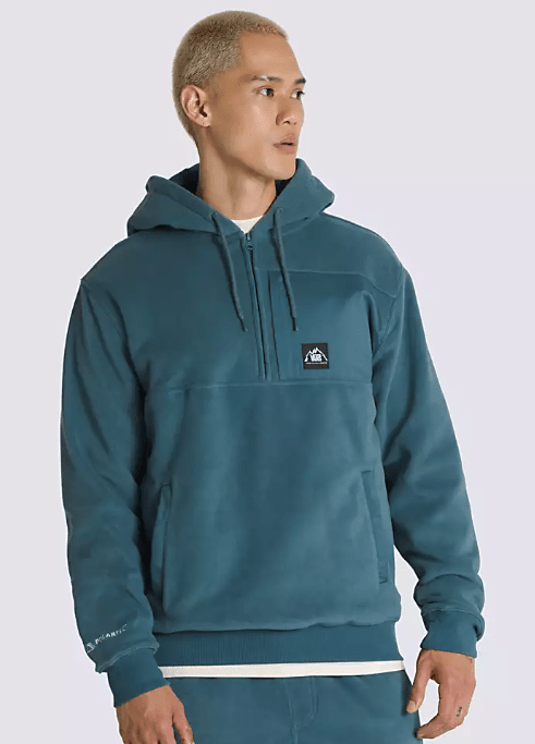 Vans Men's MTE Logo Polartec Half Zip Hoodie