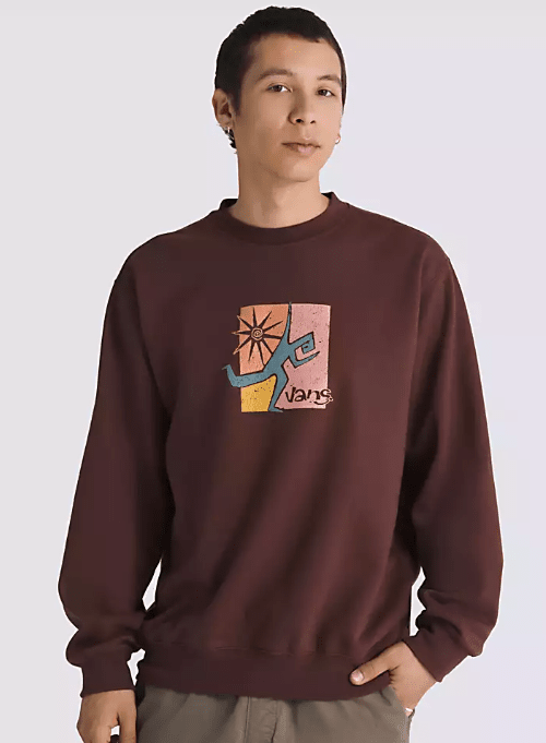 Vans Men's Style Guy Loose Crew Sweatshirt