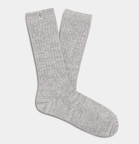 Ugg Women's Rib Knit Slouchy Crew Sock