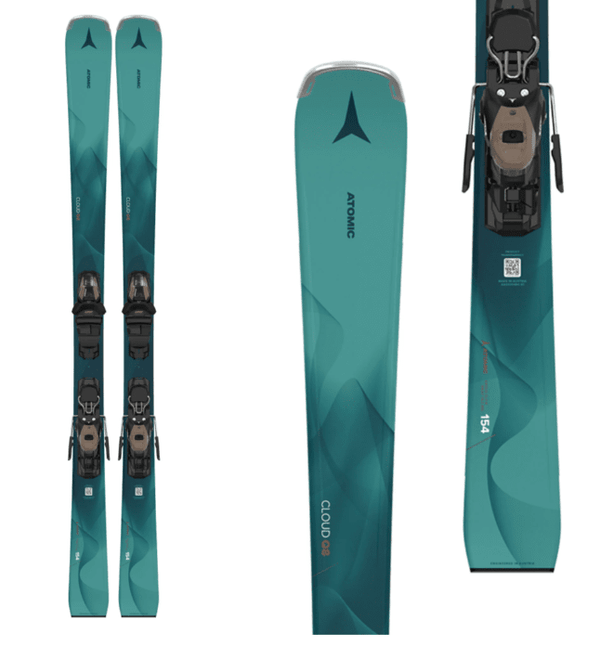 Atomic Women's Cloud Q8 Skis with M 10 GW Bindings 2025