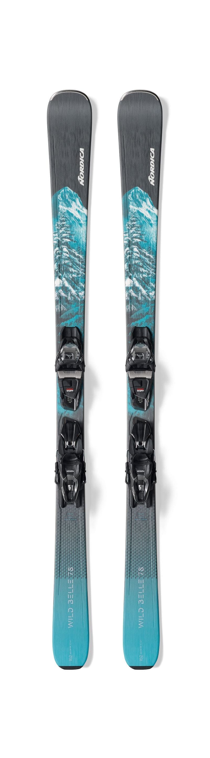 Nordica Women's Wild Belle 78 CA Skis with TP2 Compact Bindings