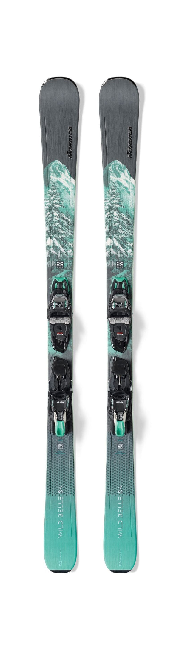 Nordica Women's Wild Belle DC 84 Skis with TP2 Light Bindings 2025