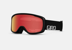 Giro Buster Goggle - Black Wordmark with Amber Scarlet Lens