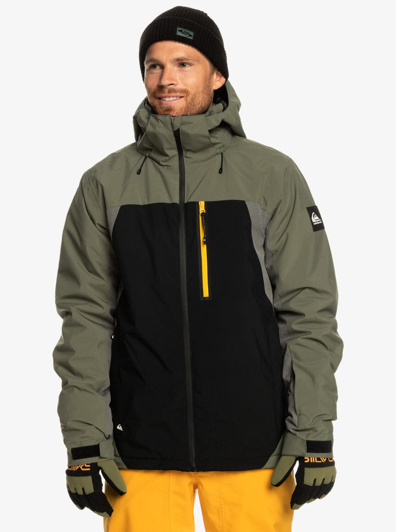 | Technical Men\'s Quiksilver Snow Plus Barn Mission Ski Jacket