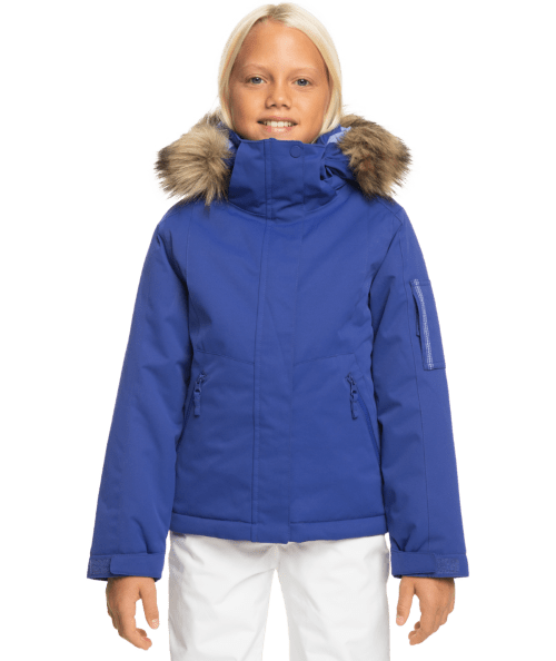 Blue  Womens Roxy Jackets Jetty Block 10K Snow Jacket