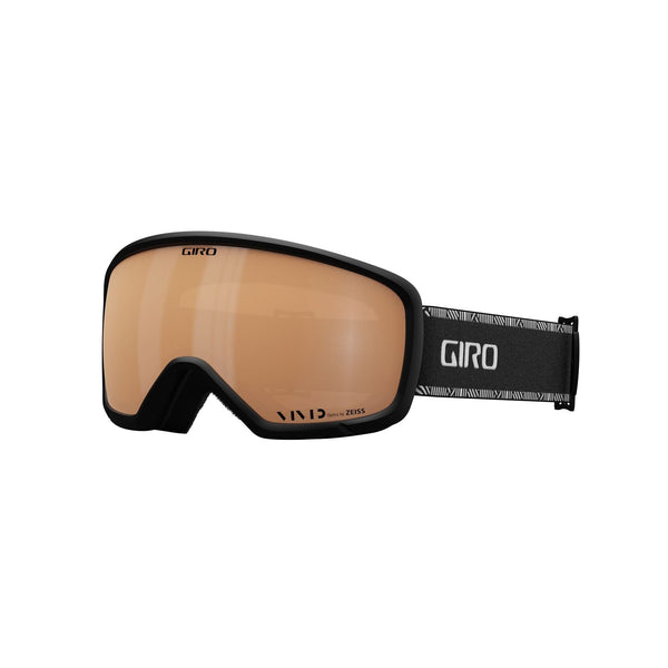 Giro Women's Millie Goggle - Black & White Chute with Vivid Copper Lens