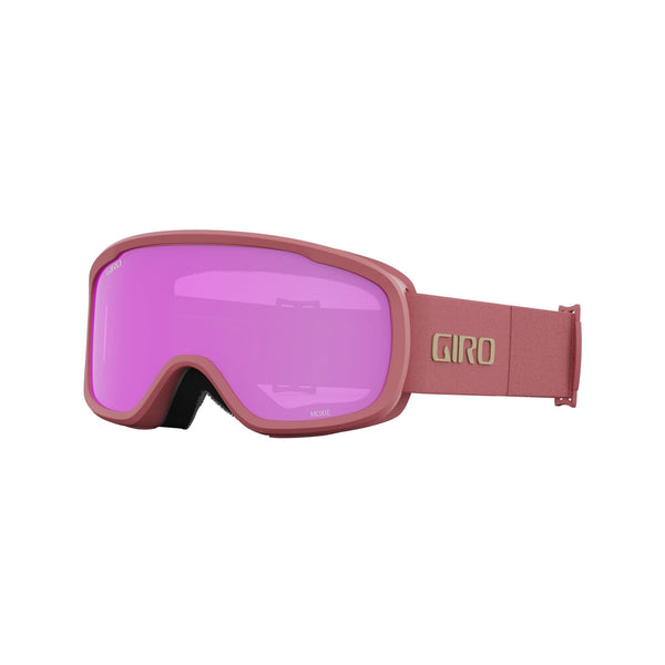 Giro Women's Moxie - Rose Thirds with Amber Pink & Yellow Lenses