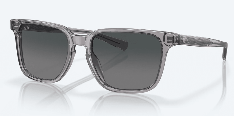 Costa Del Mar Men's Kailano Sunglasses - Smoke Crystal with Gray Gradient Polarized Glass Lens