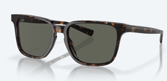 Costa Del Mar Men's Kailano Sunglasses - Tortoise with Gray Polarized Glass Lens
