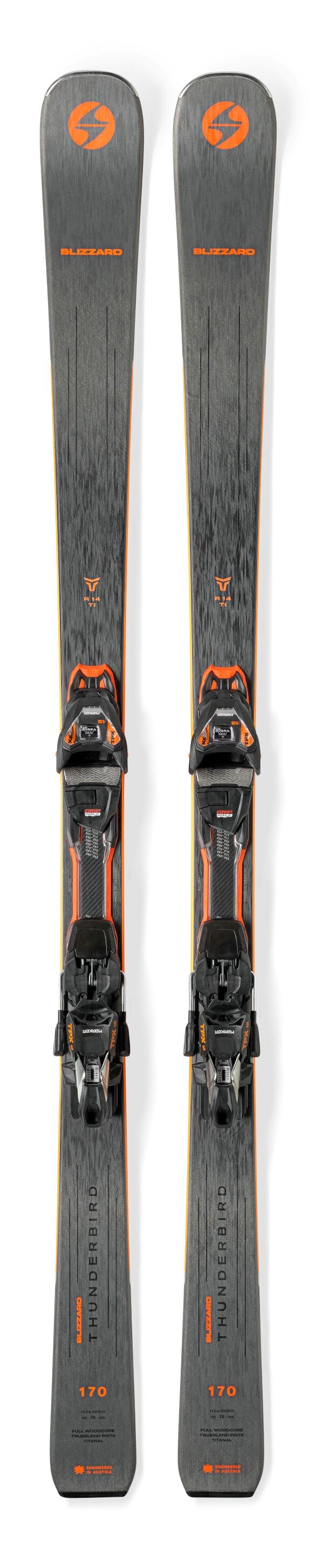 Blizzard Men's Thunderbird Sport TI Skis with TPX 12 Bindings