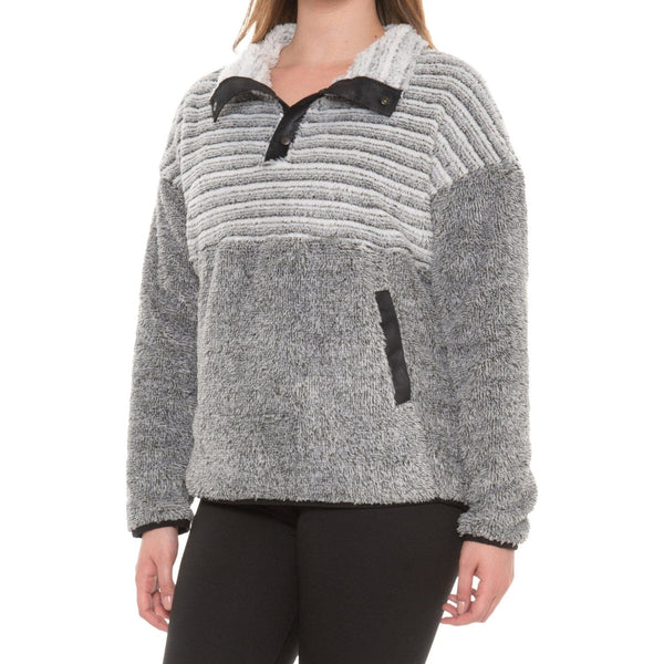 Wooly Bully Women's Angelic Half Snap Fleece