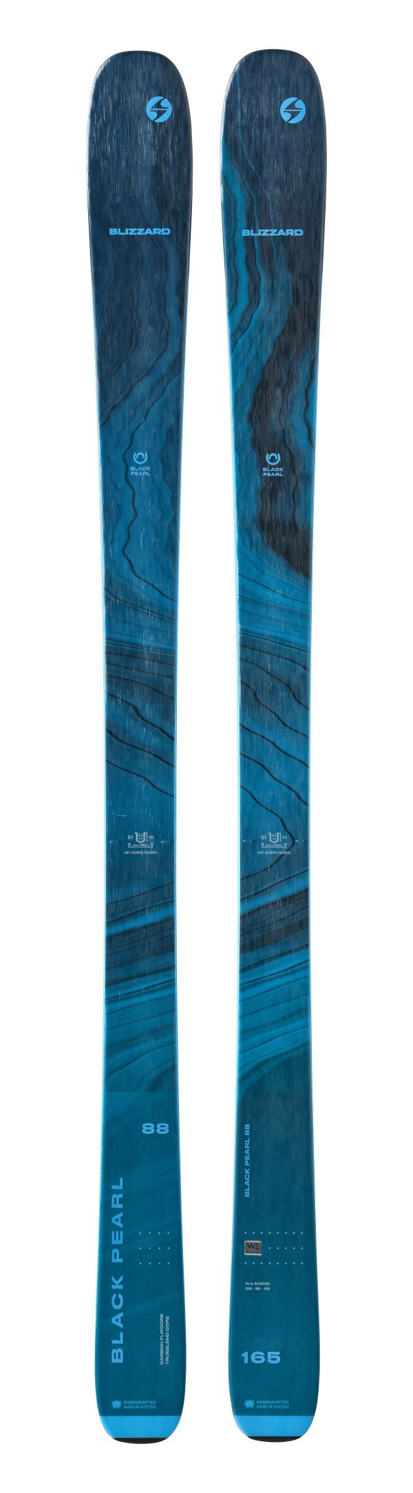 Blizzard Women's Black Pearl 88 Skis '24