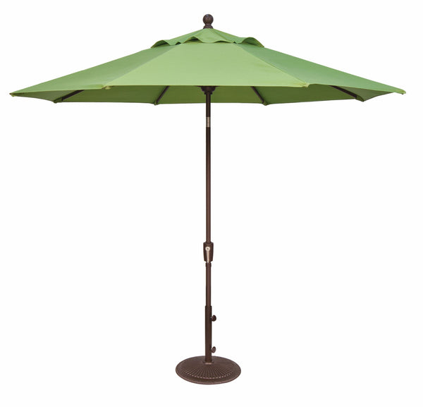 Treasure Garden 9' Push Button Tilt Market Umbrella