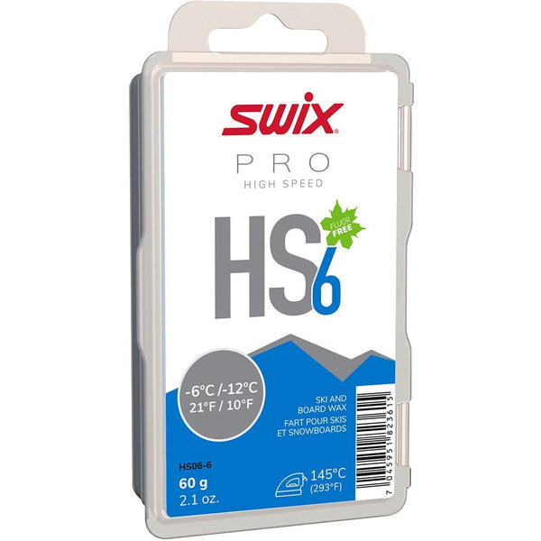 Swix High Speed 6 Blue 60G Wax