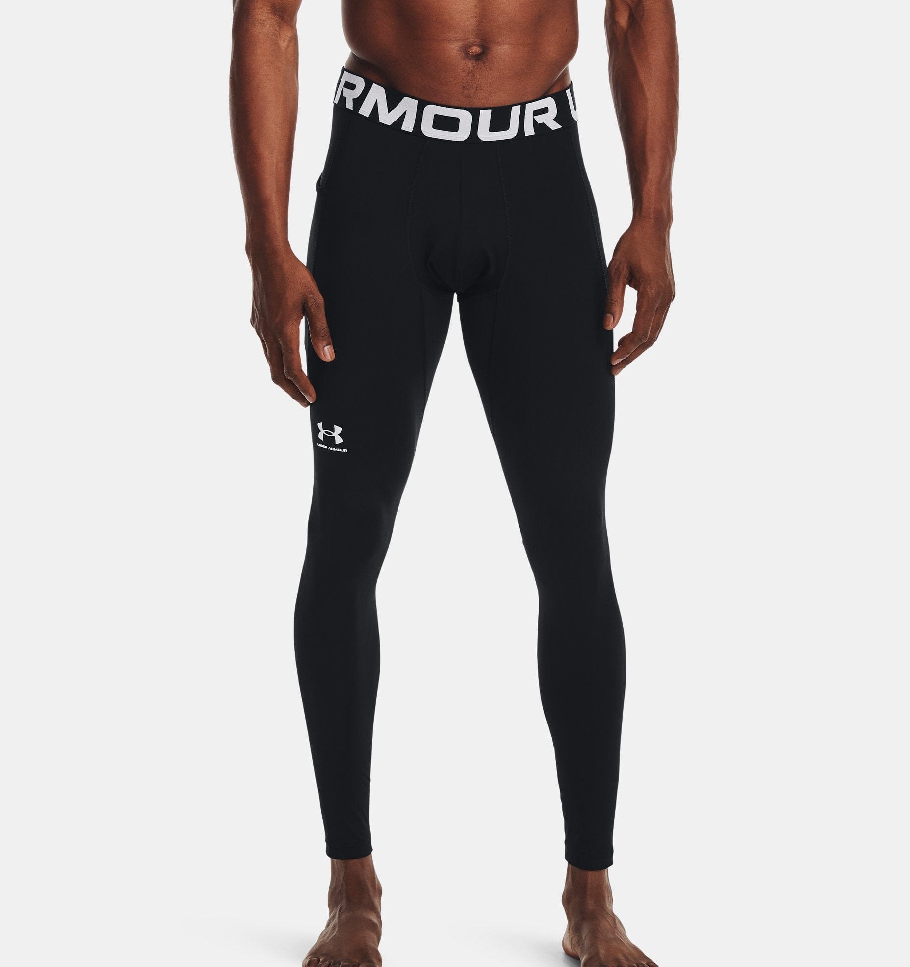 Amazon.com: Under Armour Men's ColdGear Packaged Base Leggings, (001) Black  / / Pitch Gray, Small : Clothing, Shoes & Jewelry
