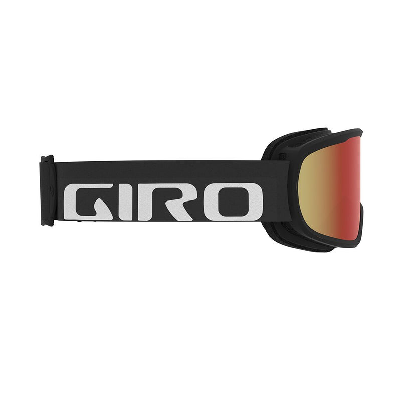 Giro Cruz Goggle - Black Wordmark Strap With Amber Scarlet Lens