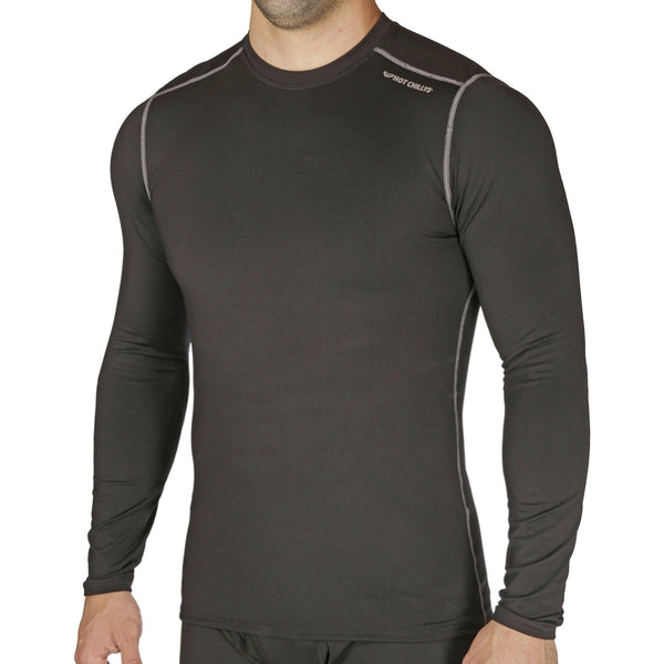 Hot Chillys Men's Micro-Elite Chamois Crewneck