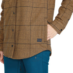 Volcom Women's Hooded Flannel Jacket